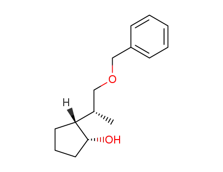(1R,2R)-2-((1R)-2-benzyloxy-1-methylethyl)-1-cyclopentanol