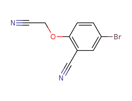 5-bromo-2-cyanomethoxy-benzonitrile