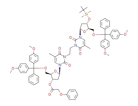Molecular Structure of 749254-20-4 (C<sub>78</sub>H<sub>86</sub>N<sub>4</sub>O<sub>16</sub>Si)