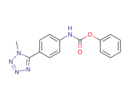 Carbamic acid, [4-(1-methyl-1H-tetrazol-5-yl)phenyl]-, phenyl ester