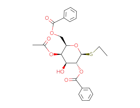 ethyl 4-O-acetyl-2,6-di-O-benzoyl-1-thio-β-D-galactopyranoside