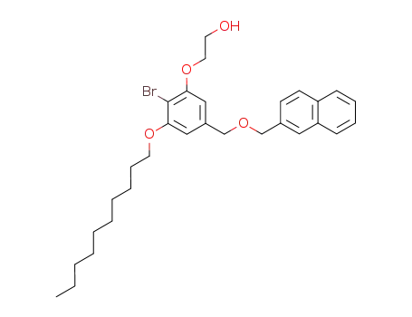 2-[2-bromo-3-decyloxy-5-(naphthalen-2-ylmethoxymethyl)-phenoxy]-ethanol