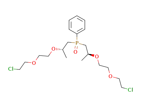 (S,S)-bis{2-[2-(2-chloroethoxy)ethoxy]propyl}(phenyl)phosphane oxide
