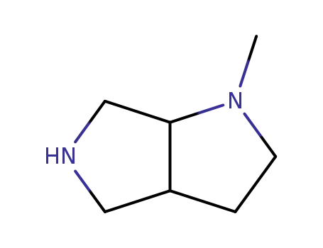 Molecular Structure of 128740-09-0 (1-METHYLOCTAHYDROPYRROLO[3,4-B]PYRROLE)