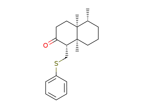 (1S,4aS,5R,8aS)-1-phenylsulfanylmethyl-4a,5,8a-trimethyl-3,4,4a,5,6,7,8,8a-octahydro-1H-naphthalen-2-one