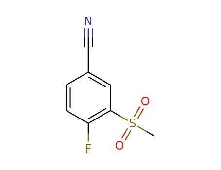 4-Fluoro-3-(methylsulphonyl)benzonitrile 97%