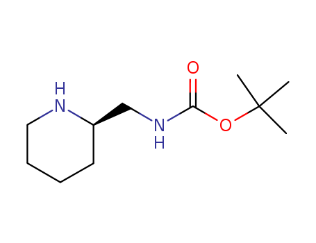 (R)-(2-Piperidinylmethyl)-carbamic acid 1,1-dimethylethyl ester (9ci)