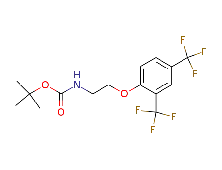 Carbamic acid, [2-[2,4-bis(trifluoromethyl)phenoxy]ethyl]-,
1,1-dimethylethyl ester