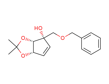 (3aS,4S,6aS)-4-Benzyloxymethyl-2,2-dimethyl-4,6a-dihydro-3aH-cyclopenta[1,3]dioxol-4-ol