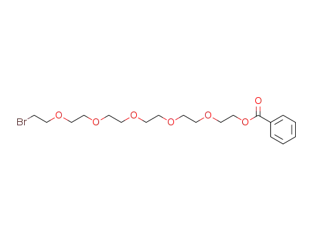 benzoic acid 2-[2-(2-{2-[2-(2-bromo-ethoxy)-ethoxy]-ethoxy}-ethoxy)-ethoxy]-ethyl ester