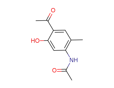 N-(4-acetyl-5-hydroxy-2-methylphenyl)acetamide