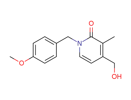 2(1H)-Pyridinone,
4-(hydroxymethyl)-1-[(4-methoxyphenyl)methyl]-3-methyl-