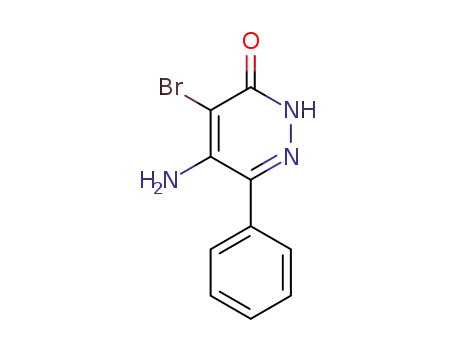 5-amino-4-bromo-6-phenyl-3(2H)-pyridazinone