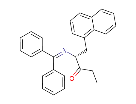 (2R)-2-diphenylmethyleneamino-1-(1-naphthyl)pentan-3-one