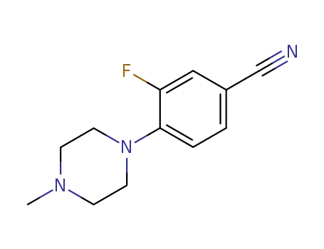 Benzonitrile, 3-fluoro-4-(4-methyl-1-piperazinyl)-