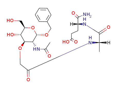 1-O-benzyl-N-acetyl-nor-muramyl-L-alanyl-D-isoglutamine