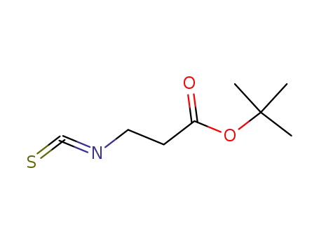 Molecular Structure of 172422-02-5 (TERT-BUTYL 3-ISOTHIOCYANATOPROPIONATE)