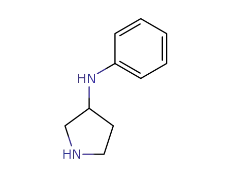Molecular Structure of 17741-13-8 (N-Phenylpyrrolidin-3-amine)