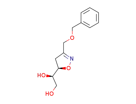(5R)-5-[(1R)-1,2-dihydroxyethyl]-3-benzyloxymethyl-4,5-dihydrooxazole