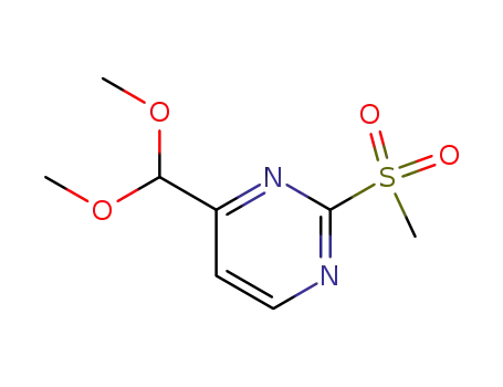 4-(Dimethoxymethyl)-2-(methylsulfonyl)pyrimidine