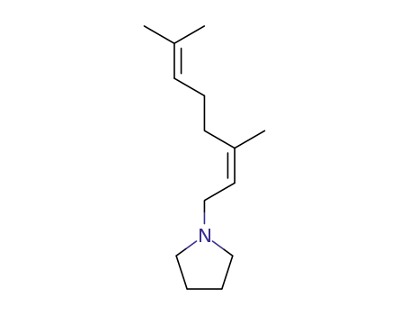 Pyrrolidine, 1-(3,7-dimethyl-2,6-octadienyl)-, (Z)-