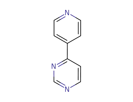 Molecular Structure of 53345-78-1 (Pyrimidine, 4-(4-pyridinyl)- (9CI))