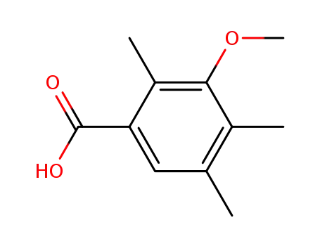 Benzoic acid, 3-methoxy-2,4,5-trimethyl-