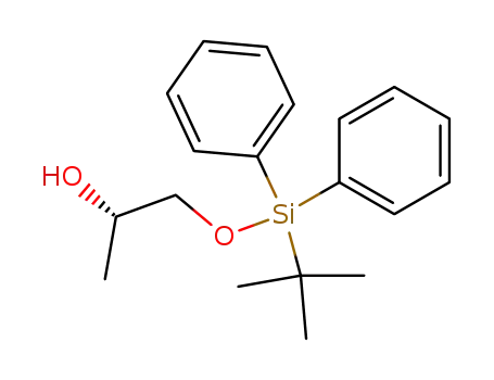 Molecular Structure of 125803-68-1 (1-((tert-butyldiphenylsilyl)oxy)propan-2-ol)