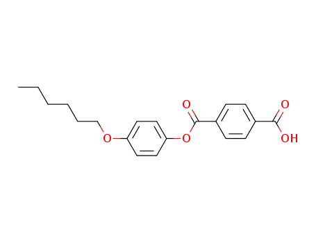 4-(4-hexyloxyphenoxycarbonyl)benzoic acid