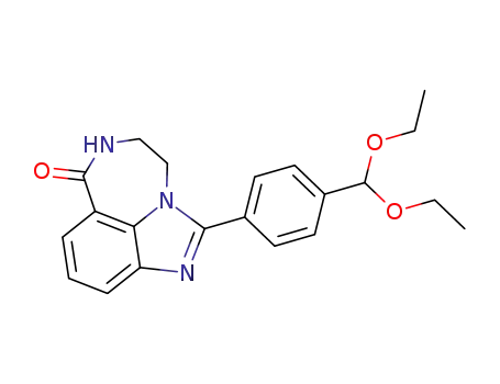 1-(4-Diethoxymethyl-phenyl)-8,9-dihydro-7H-2,7,9a-triaza-benzo[cd]azulen-6-one