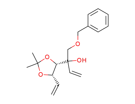 1-[(4S,5S)-2,2-dimethyl-5-vinyl-1,3-dioxolan-4-yl]-1-(benzyloxymethyl)-2-propen-1-ol