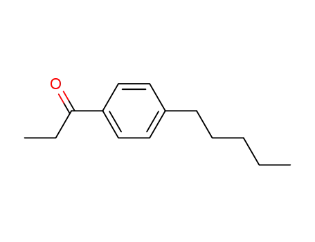 Molecular Structure of 17713-58-5 (1-(4-PENTYLPHENYL)PROPAN-1-ONE)