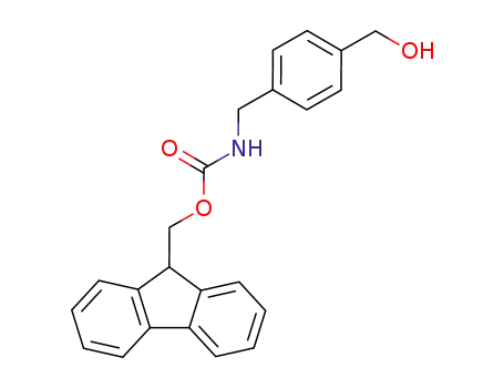Carbamic acid, [[4-(hydroxymethyl)phenyl]methyl]-,
9H-fluoren-9-ylmethyl ester