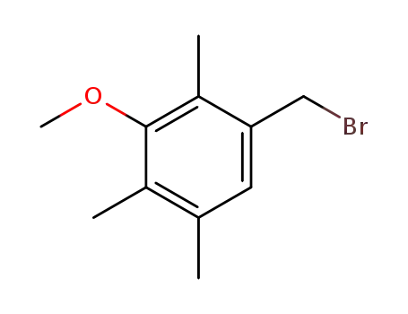 Benzene, 1-(bromomethyl)-3-methoxy-2,4,5-trimethyl-