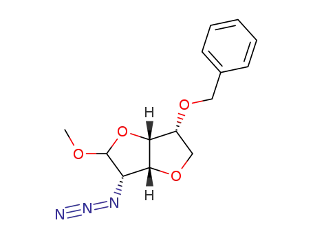 (1S,4S,5R,8R)-4-azido-8-benzyloxy-3-methoxy-2,6-dioxabicyclo[3.3.0]octane