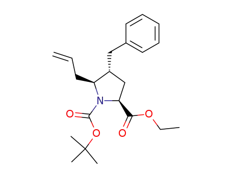 (4R,5S)-N<sup>α</sup>-tert-butoxycarbonyl-5-allyl-4-benzyl-L-proline ethyl ester