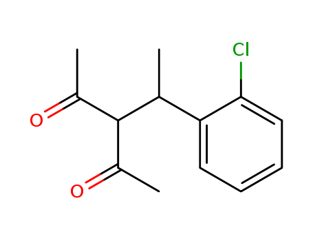 3-(1-(2-Chlorophenyl)ethyl)pentane-2,4-dione