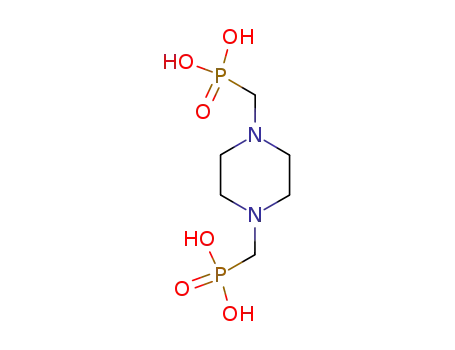 Molecular Structure of 89280-71-7 (N,N’-piperazine bis(methylenephosphonic acid))