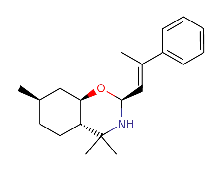(2S,4aS,7R,8aR)-4,4,7-Trimethyl-2-((E)-2-phenyl-propenyl)-octahydro-benzo[e][1,3]oxazine