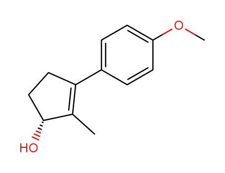 2-Cyclopenten-1-ol, 3-(4-methoxyphenyl)-2-methyl-, (1R)-