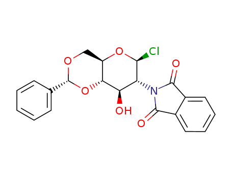 4,6-O-benzylidene-2-deoxy-2-phthalimido-β-D-glucopyranosyl chloride