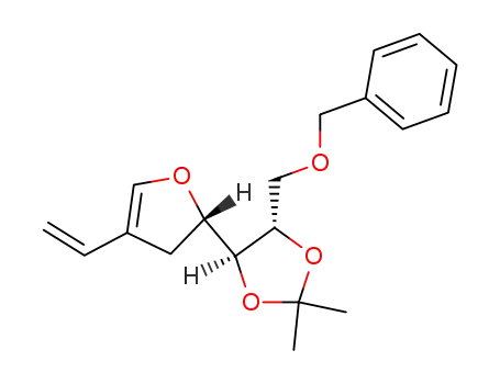 4-benzyloxymethyl-2,2-dimethyl-5-(4-vinyl-2,3-dihydrofuran-2-yl)[1,3]dioxolane