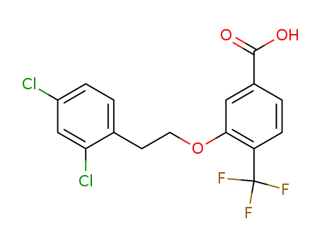 3-[2-(2,4-dichloro-phenyl)-ethoxy]-4-trifluoromethyl-benzoic acid