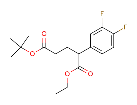 Pentanedioic acid, 2-phenyl-, 5-(1,1-dimethylethyl) 1-ethyl ester