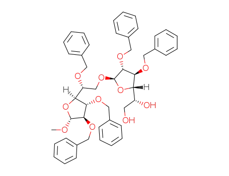 methyl 2,3-di-O-benzyl-β-D-galactofuranosyl-(1->6)-2,3,5-tri-O-benzyl-β-D-galactofuranoside