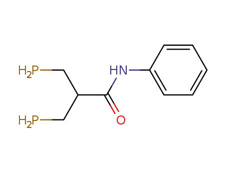 Propanamide, N-phenyl-3-phosphino-2-(phosphinomethyl)-