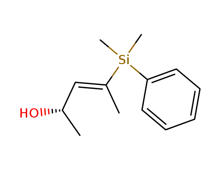 (E)-(S)-4-(dimethyl-phenyl-silanyl)-pent-3-en-2-ol
