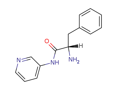 벤젠프로판아미드, 알파-아미노-N-3-피리디닐-, (S)-