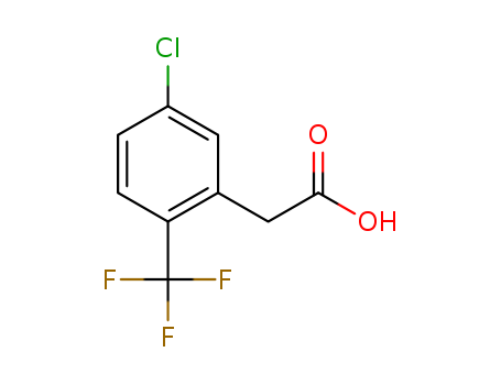 5-Chloro-2-(Trifluoromethyl)Phenylacetic Acid cas no. 261763-25-1 98%
