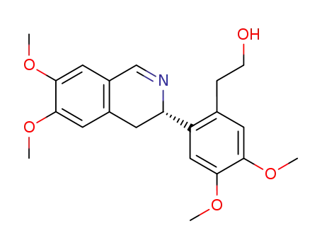 (S)-(-)-2-[2-(6,7-dimethoxy-3,4-dihydroisoquinolin-3-yl)-4,5-dimethoxyphenyl]ethanol